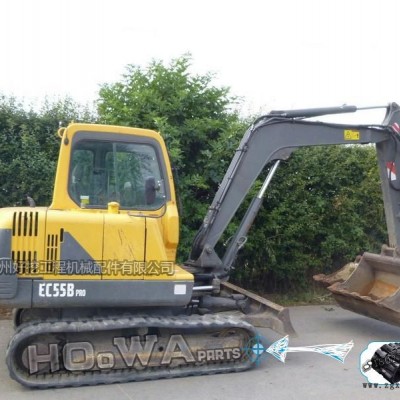 VOLVO/沃尔沃EC55BPro挖机橡胶履带_沃尔沃55B胶链条_沃尔沃55B胶链带图3