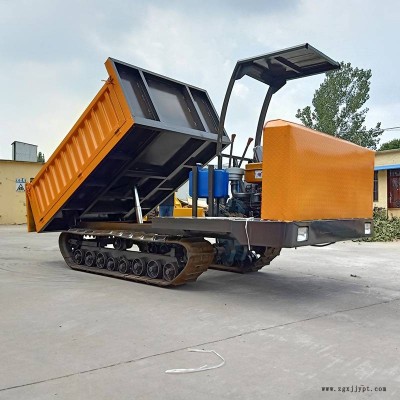 小型山地履带运输车 柴油农用履带翻斗车 橡胶履带自卸车厂家图2