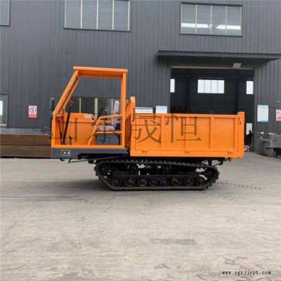 橡胶履带翻斗车 履带运输车 山地果园履带运输车图3