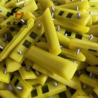 牛津纯黑胶块 挖掘机橡胶履带  耐磨损橡胶块图2