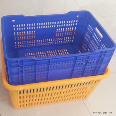 安顺塑料筐 周转筐 食品级胶筐赛普厂家直销图2