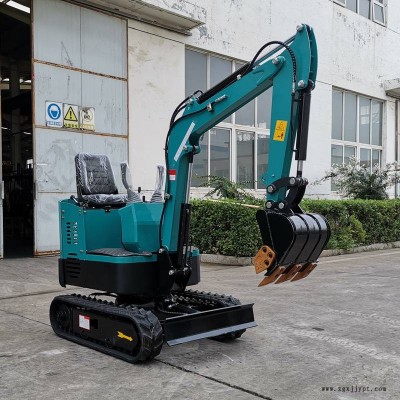 10小型挖掘机 橡胶履带小挖 不破坏路面 国能小挖节能图3