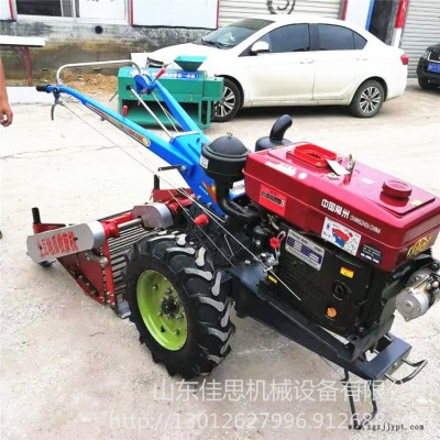 佳思JS-42121 新款多功能手扶土豆收获机   土豆红薯杀秧收获机  多功能收获机图1