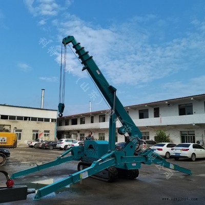 科特威尔机械橡胶履带履带起重机 现货履带吊车全自动生产厂家图2