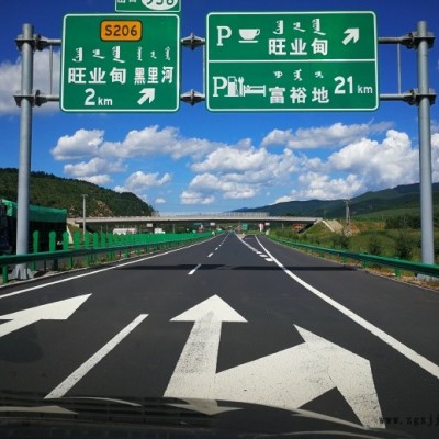 祥路批发销售 钢管杆 景点标志牌 F型标志杆 交通标志牌 喷塑标志杆 图制定做图6