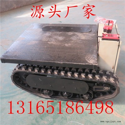 履带底盘的用途 园林机械改装底盘 橡胶带履带底盘图2