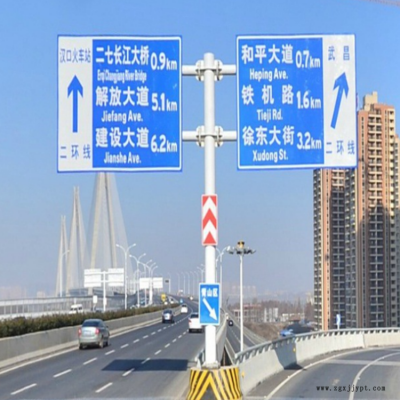 指示标杆 祥路承接定制 高速龙门架 广告牌立柱厂家 标志杆图5