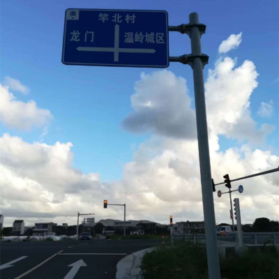 指示标杆 祥路承接定制 高速龙门架 广告牌立柱厂家 标志杆图3