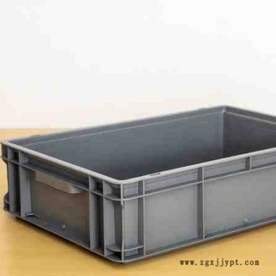苏州迅盛标准物流箱塑料周转箱H箱46148厂家直销图1