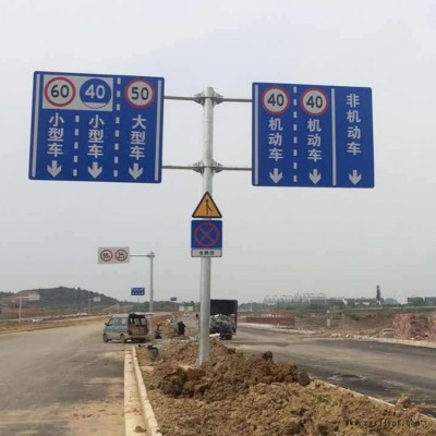 龙门架 旅游景区道路标识标牌杆 高速公路龙门架 祥路实体商家图2