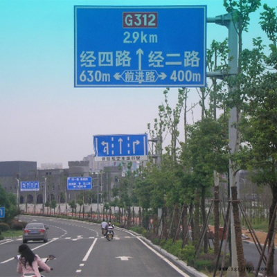 景区标志杆 安全警示杆 悬臂式指路标志牌杆 标志杆 祥路型号齐全图3
