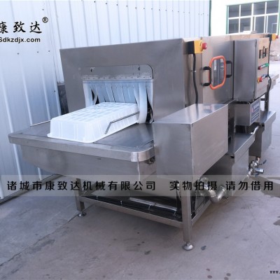 诸城康致达机械直销  超市运输储物箱清洗机  超市运输置物箱清洗机  超市运输筐清洗机   水循环利用 生产定做图2