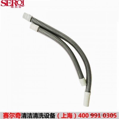 赛尔奇手推式洗地机电瓶配件吸污管排水管图2