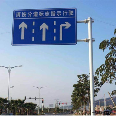 祥路直销 交通标志杆 指示牌标识牌 双悬臂标志杆 附着式标志杆 规格齐全60-450图4