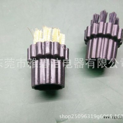雅碧洁刷头批发 蒸汽清洗机铜刷头 棕刷头 高温清洗机刷头 厂家直销图2