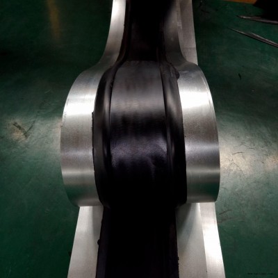 钢边橡胶止水带生产厂家、施工缝专用350×8钢边橡胶止水带单价、中埋式钢边橡胶止水带图1