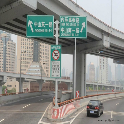 治安监控杆 指路标志牌杆 单立柱标志杆 祥路标志杆专业生产图2