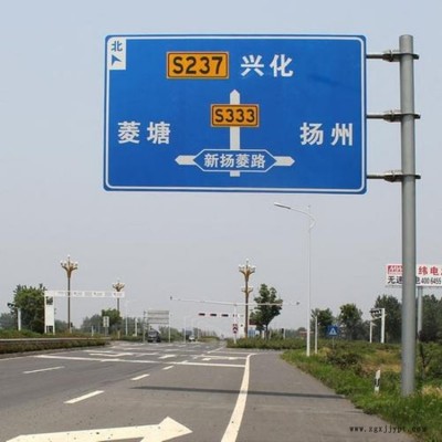 广告标识杆 道路警示指示牌 轻型龙门架 祥路图纸定制图5