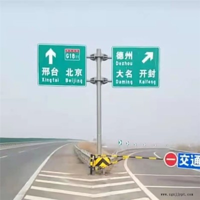 沧州标志杆 市政标志杆 龙门架 警戒标志杆 指示标杆 圆形标志牌 祥路现货供应图6