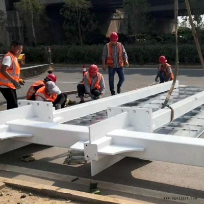 悬臂标志杆 钢管杆 公路反光指路牌杆 指示牌标识牌 祥路交通设施图1