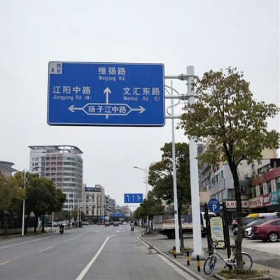 交通设施标志杆 沧州标志杆 龙门架 旅游标志杆 路牌标志杆 交通标志牌 祥路供应销售图3