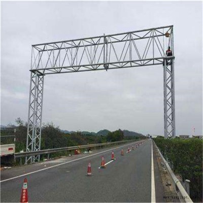 交通标志杆 高速龙门架 警戒标志杆 公路标志牌 龙门架 祥路承接定制图6