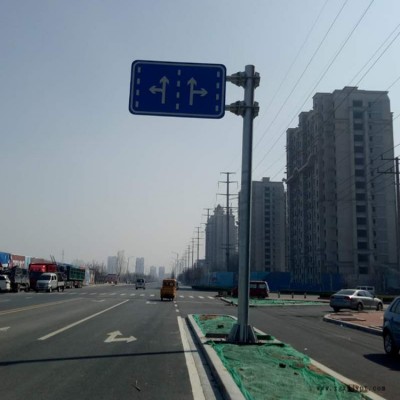 祥路生产加工 悬臂式指路标志牌杆 治安监控杆 道路标志牌 交通标志杆 龙门架图5
