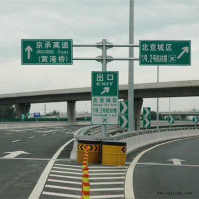 交通标志杆 喷塑标志杆 道路标牌杆件 路牌标志杆 交通安全标志牌 祥路现货供应图2