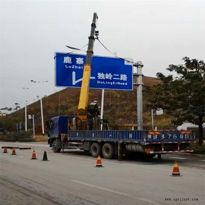 交通标志杆 ETC门架 乡村公路标志杆 龙门架 广告牌 祥路质量可靠图6