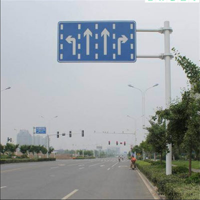 道路F型标志杆 乡村公路标志杆 指示牌 龙门架 祥路图纸定制图5