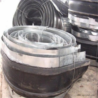 水库水利建筑用预埋钢板式橡胶止水带400/8mm可定做遇水膨胀止水带图1