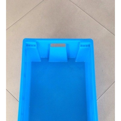 塑料周转箱 塑料错位筐批发 可套周转箱 方形塑料箱 肉筐价格图2