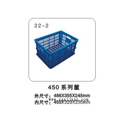 生产销售 山东物豪塑料周转筐 小型专业塑料周转筐450320235图2