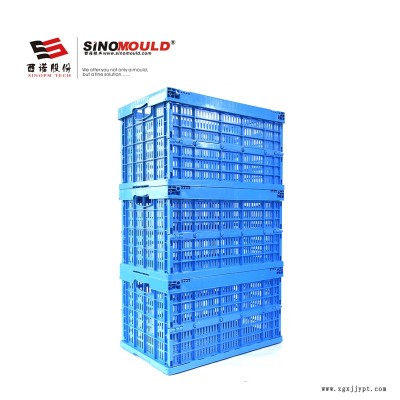 西诺折叠周转箱SHG604034C2 塑料折叠筐PP加厚 物流中转箱防静电 塑胶周转箱定制图2