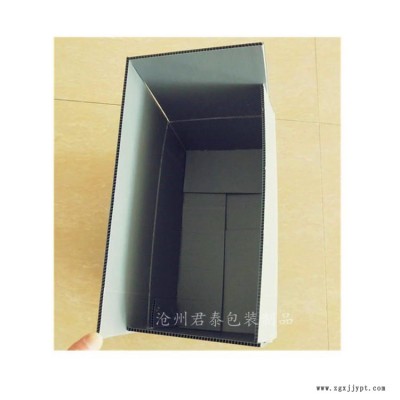君泰包装定制 中空板周转箱 中空板果蔬箱 塑料折叠箱   厂家直销无中间商赚差价图1