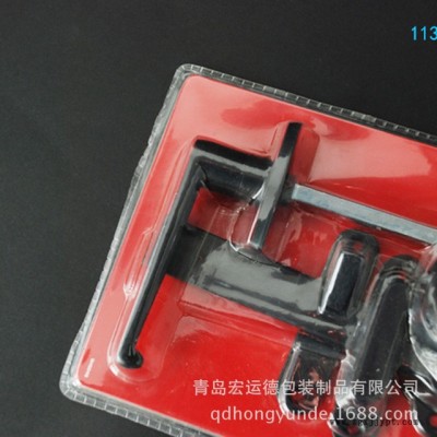 1135青岛贴体吸塑加工，索具吸塑纸卡、贴体吸塑热合加工纸卡图3