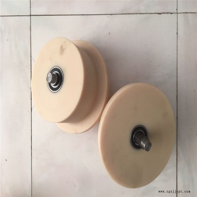 轴承尼龙轮  尼龙套 尼龙制品 120*52*11 腾博橡塑 注塑加工图2