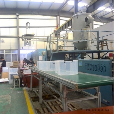 注塑加工订做 收纳篮模具 PP透明加厚 塑料收纳箱注塑 模具成品加工厂家图5