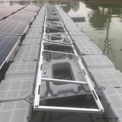 太阳能浮筒批发水上发电，光伏浮筒，塑料浮筒