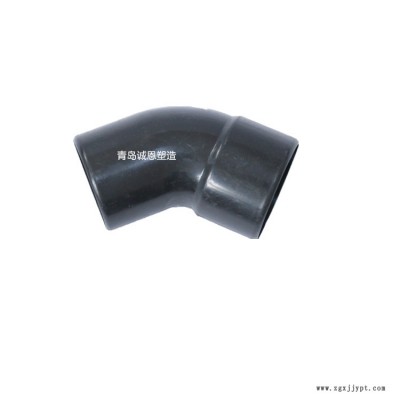 PVC塑料管材管道弯头生产 塑料拐弯连接管注塑件加工塑料模具开模图2