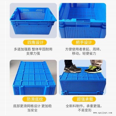 白城耐寒塑料箱批发,物流中转筐-沈阳兴隆瑞图2