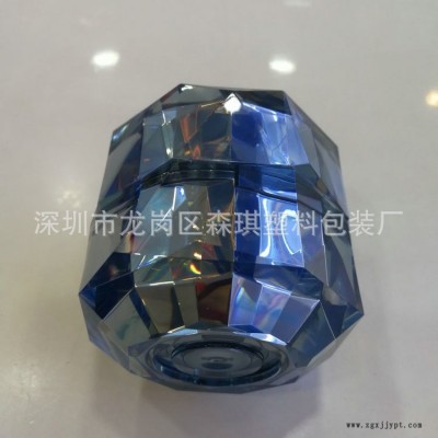 厂家供应 15克亚克力百角钻石膏霜瓶 面霜瓶 分装瓶 化妆品包材图5