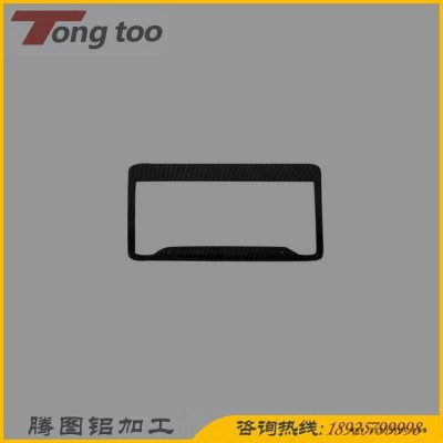CNC外协机加工  铝合金边框定制加工 电视机边框 电器中框 铝型材定制加工 东莞腾图铝制品有限公司图1