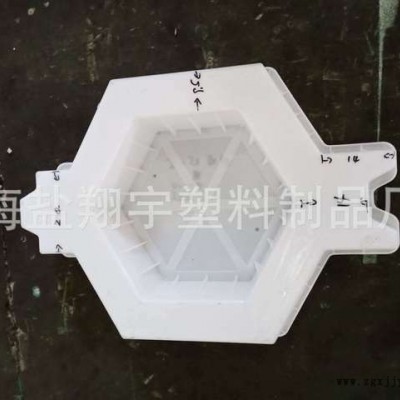 河道生态护坡 植草护坡模具 空心六角塑料模具 水泥混凝土模具图3