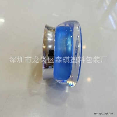 厂家直销 15克亚克力飞碟形膏霜瓶 试用装瓶 化妆品瓶 面霜瓶 膏霜瓶图4