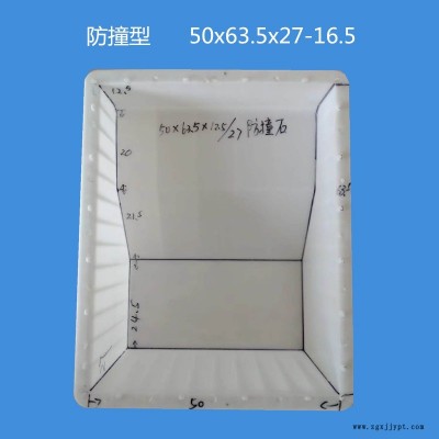 防撞型马路牙塑料模具 防撞型隔离带塑料模具图1