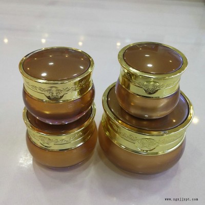 现货 爆款10克亚克力蝴蝶瓶 膏霜瓶 面霜瓶 分装瓶 塑料化妆品包材图2