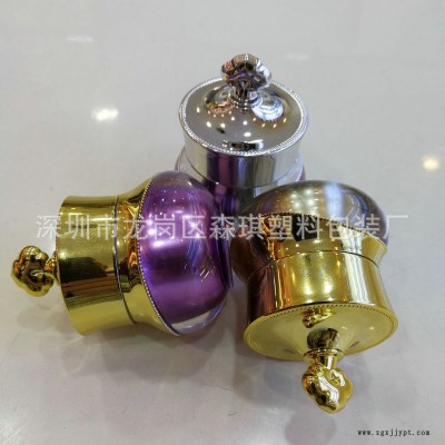 工厂现货 5克亚克力皇冠膏霜瓶 面霜瓶 精油瓶 眼霜瓶 化妆品包材图5