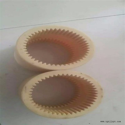 高耐磨尼龙齿轮 尼龙套 尼龙托辊系列产品 河北腾博加工制作图6