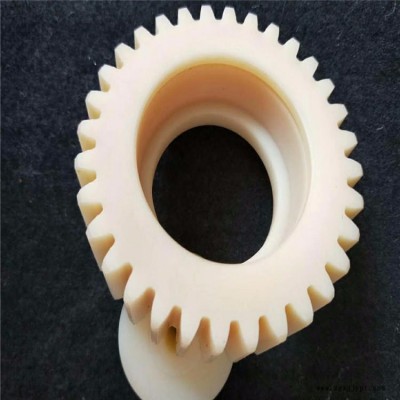 高耐磨尼龙齿轮 尼龙套 尼龙托辊系列产品 河北腾博加工制作图9